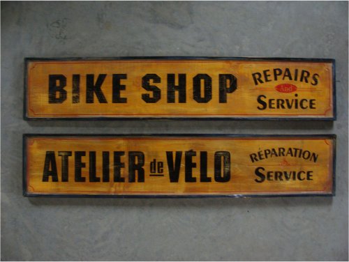 Enseignes Bike Shop / Atelier de Vlo