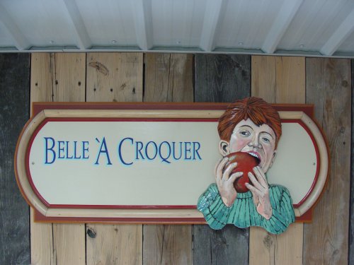 Enseigne Belle  Croquer